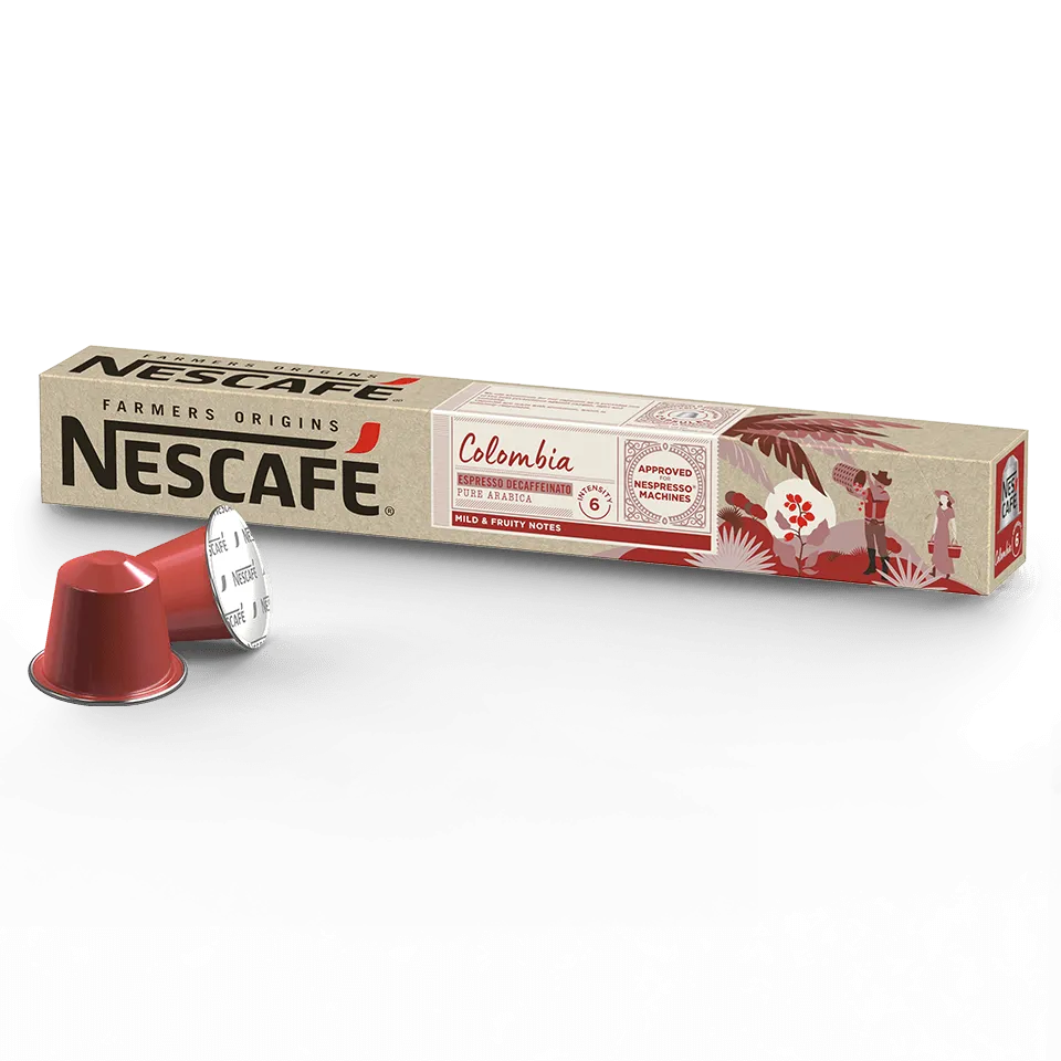NESCAFE N 2枚組 コンピレーションCD NESCAFÉ® Farmers Origins Colombia Espresso Decaf Pods | Nescafé Global